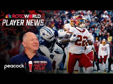 Croskey-Merritt, Harvey have big games on Christmas Day | Fantasy Football Happy Hour | NFL on NBC