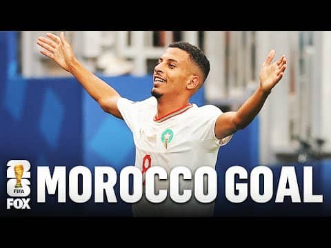 Morocco TAKES LEAD 🚨 Azzedine Ounahi Scores Goal On Set Piece vs Canada