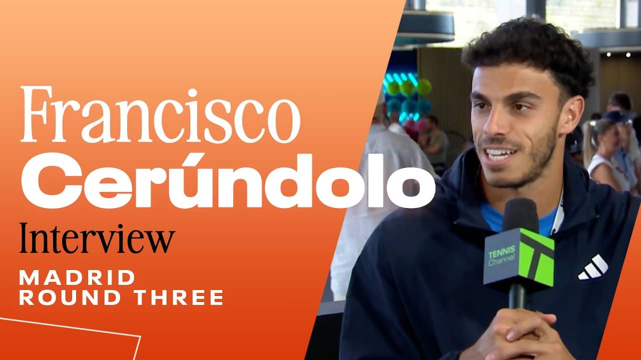 Francisco Cerundolo on his over the Net Hotshot | 2026 Madrid
