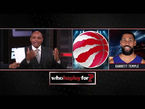 Charles Barkley plays 'Who He Play For?' for the first time on ESPN 🤣 | Inside the NBA