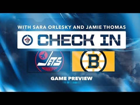 The Check In - 12.11.25 - Bruins and Jets