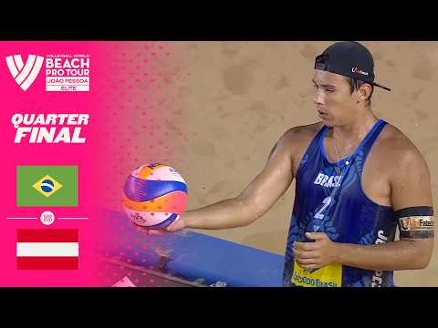 Evandro/Arthur Lanci vs. Waller/Pristauz  - Quarter Final Highlights |João Pessoa 2026 #BeachProTour