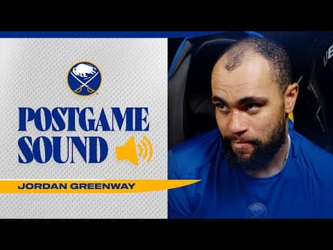 "Two Points Would’ve Been Huge For Us" | Jordan Greenway After Loss To Colorado | Buffalo Sabres