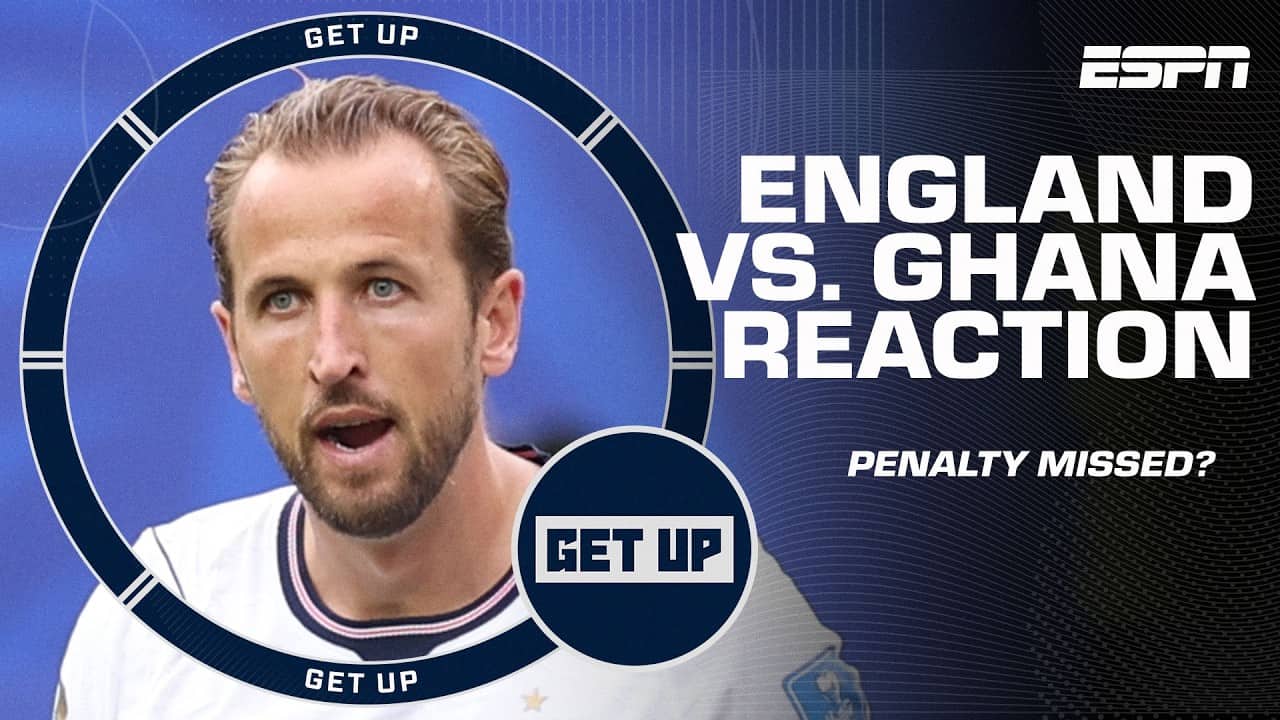 England vs. Ghana CONTROVERSY?! 👀 Did VAR go GET COFFEE during this penalty? | Get Up