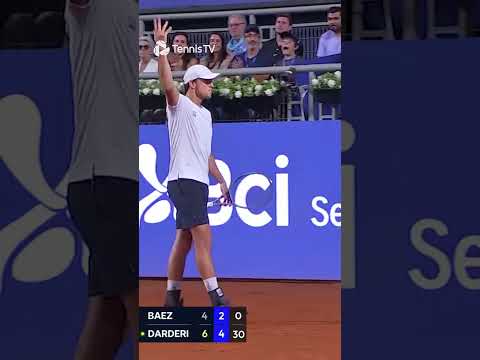 Luciano Darderi makes the impossible possible 😮‍💨