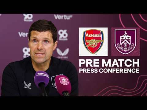 Mike Jackson Previews Gunners Clash At Emirates | PRESS | Arsenal v Burnley