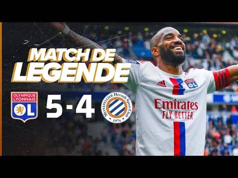 OL 5-4 Montpellier (2023-2024) : le match le plus DINGUE de l'histoire du club ?