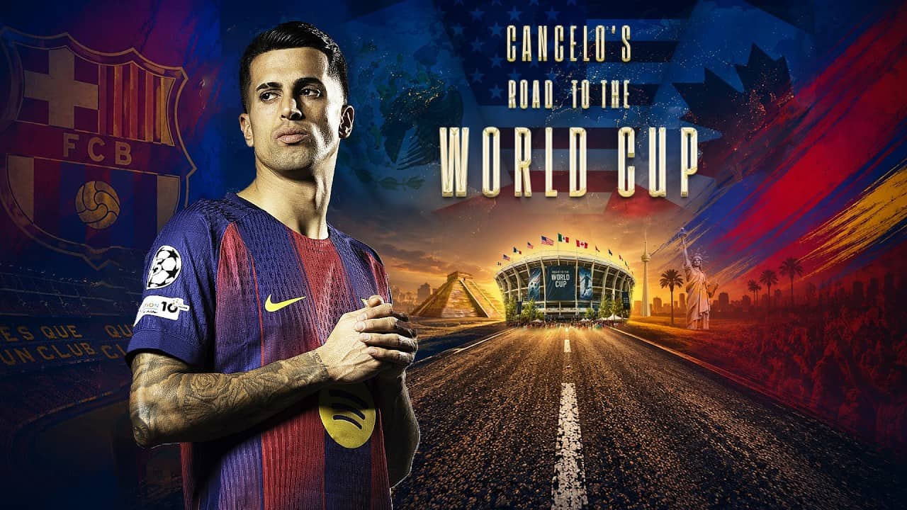 JOAO CANCELO's JOURNEY to the WORLD CUP | FC Barcelona 🔵🔴