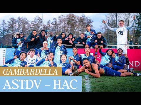 🏆 Résumé : ASTDV - HAC (1-1, 4-5 tab.) I 64es Coupe Gambardella - 2025-2026