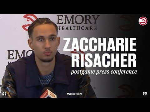 Hawks vs. Magic Postgame Press Conference: Zaccharie Risacher