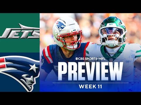 Jets at Patriots Thursday Night Football GAME PREVIEW | NFL Week 11
