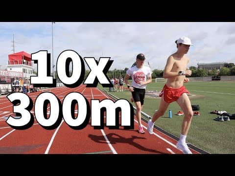 10x 300m w/ 1:30 Rest! / Summer Track Workout!
