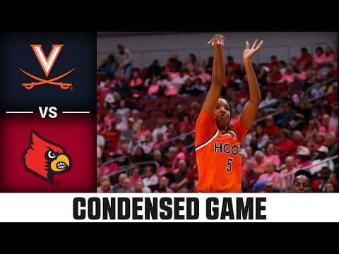 Virginia vs. Louisville Condensed Game | 2025-26 ACC Women's Basketball