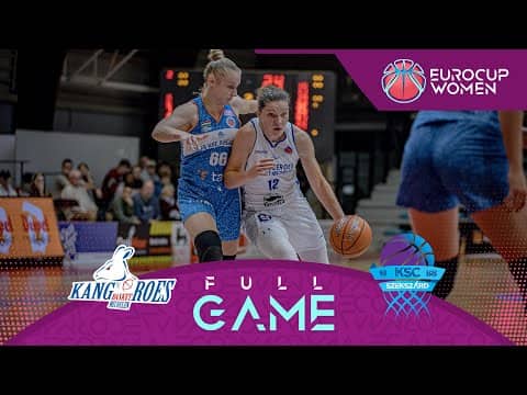 LIVE - Kangoeroes Basket Mechelen v TARR KSC Szekszard | EuroCup Women 2025-26 | Regular Season