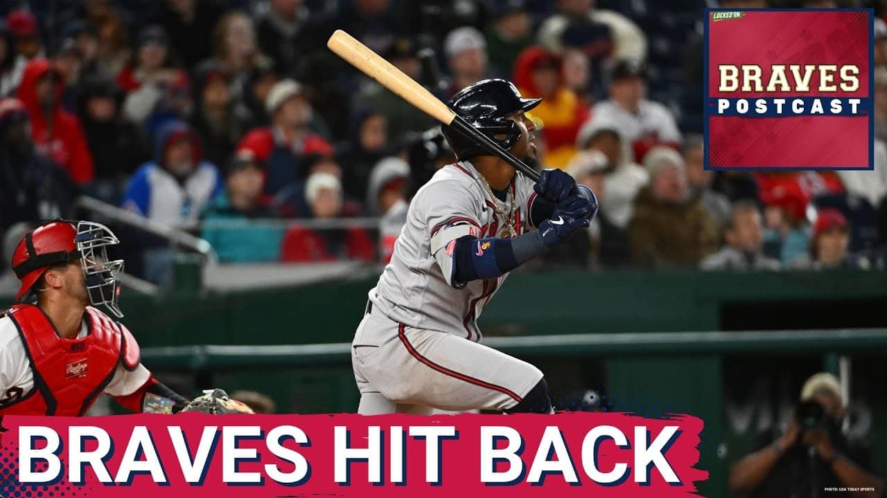 BRAVES POSTCAST: Atlanta Braves beat Nationals in series opener, but Acuña leaves game LIVE REACTION