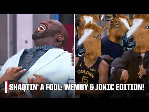 Shaqtin' A Fool: Ausar Thompson tickles Wemby, Jokic horsing around & more 🐴 | NBA Tip-Off