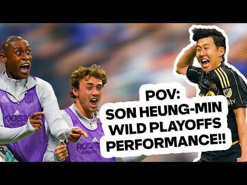 Son Heung-Min FORCES OVERTIME With FREE KICK GOLAZO vs. Vanvouver! | 2025 Audi MLS Cup Playoffs
