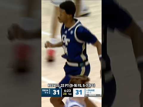 Gnarly effort by Kowacie 😤‼️ #georgiatech #accbasketball #basketball #collegesports #sports