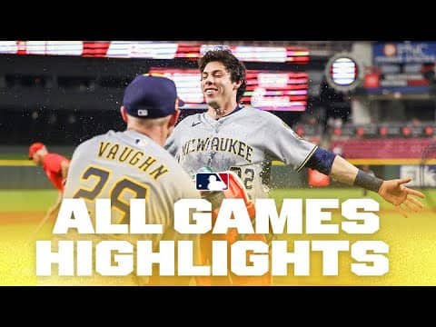 Highlights from ALL games on 8/15! (Brewers WILD comeback for 13th straight win and MORE!)