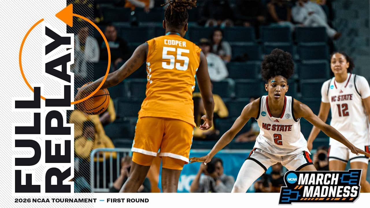NC State vs. Tennessee: 2026 NCAA women's first round | FULL REPLAY