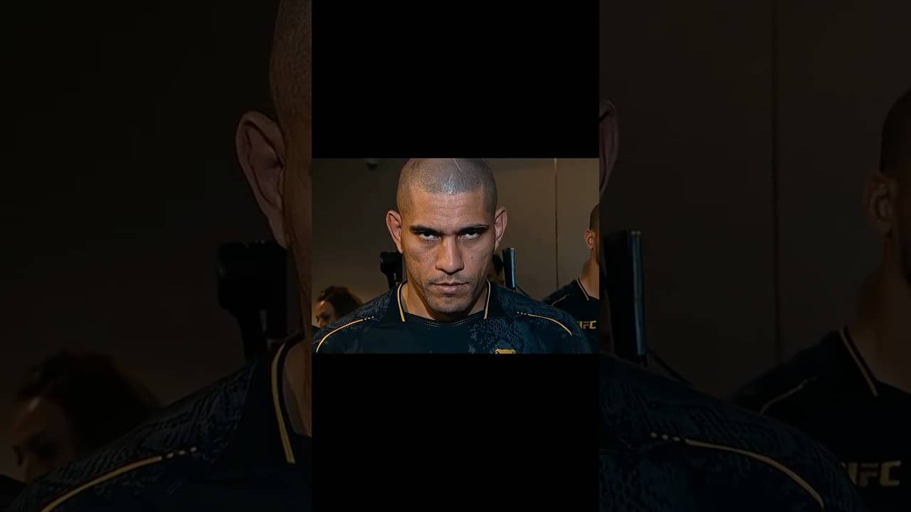 Alex Pereira transforming into Poatan #ufcwhitehouse
