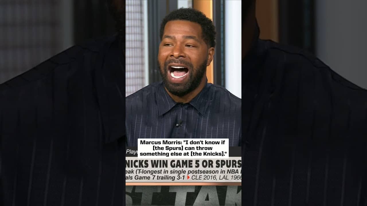 Marcus Morris speaks on what he's seen in the NBA Finals 👀