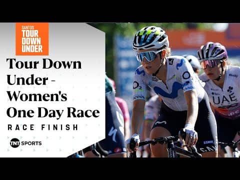 A LONG TIME COMING ☺️ | Tour Down Under - Women's One Day Race | TNT Sports Cycling