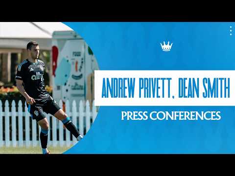 Post-Match Reaction | Andrew Privett, Dean Smith Press Conferences