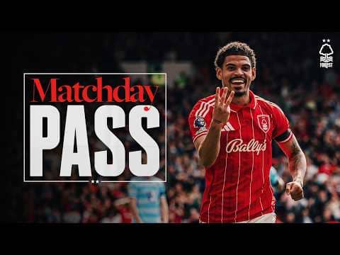 INCREDIBLE ANGLE OF MGW HAT-TRICK! 😮‍💨 | Nottingham Forest 4-1 Burnley | Matchday Pass 🎬