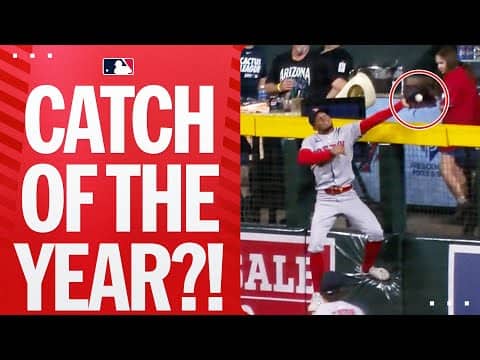 NO WORDS for Ceddanne Rafaela's CATCH OF THE YEAR CANDIDATE! 🤯