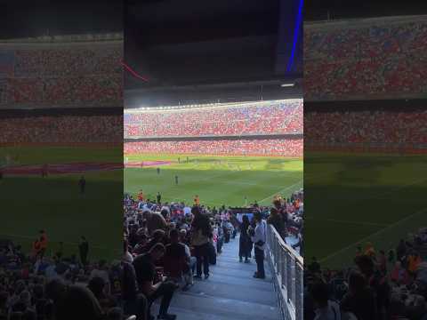 POV: You're at the Spotify Camp Nou 😍 #shorts #fcbarcelona #shortvideo