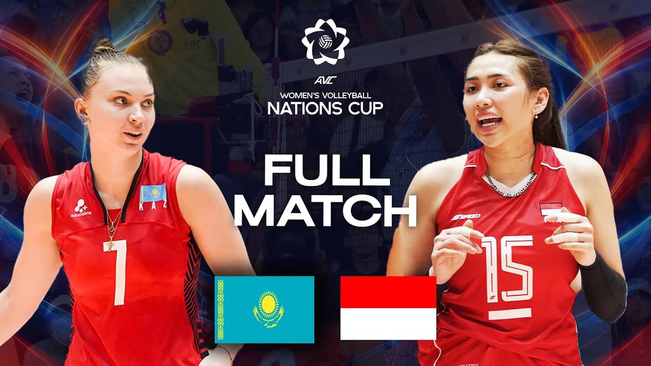 Kazakhstan vs. Indonesia - Pool Play | AVC Women's Cup 2026