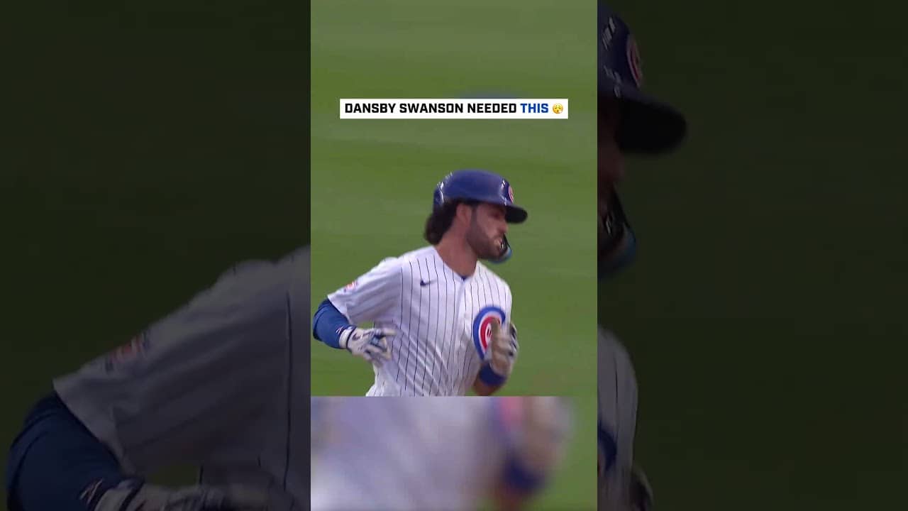 Dansby Swanson DINGER At Wrigley Field!🚨