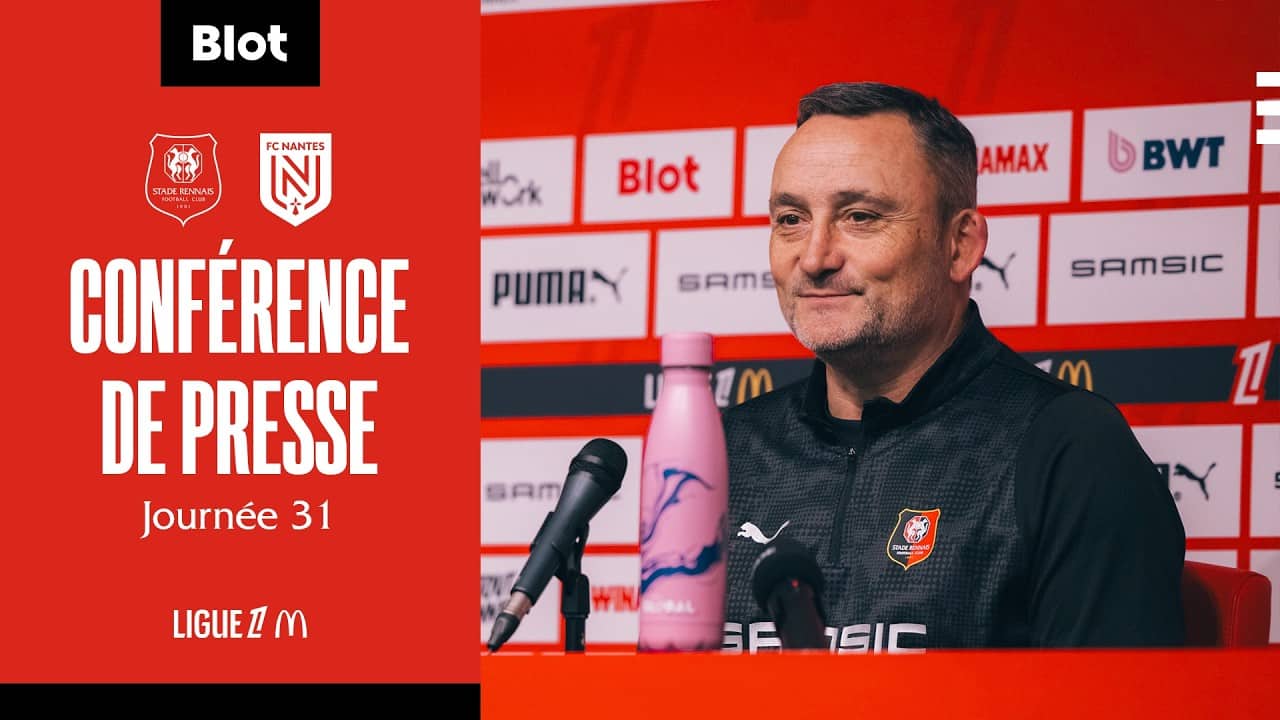 📽🎙 J31 | Conférence de presse avant le derby SRFC / Nantes