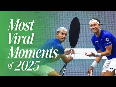 Most VIRAL moments from the 2025 tennis season ππ
