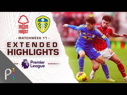 Nottingham Forest v. Leeds United | PREMIER LEAGUE HIGHLIGHTS | 11/9/2025 | NBC Sports