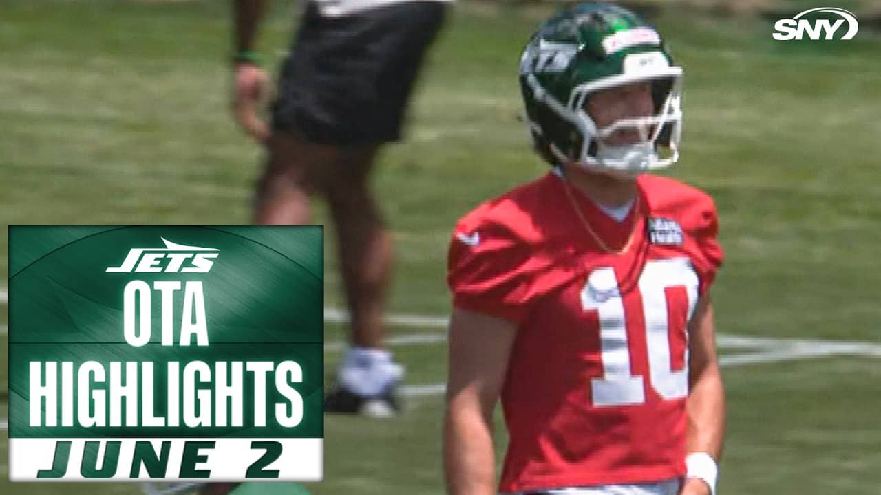 Geno Smith, Cade Klubnik, and Garrett Wilson | Jets OTA Highlights | June 2