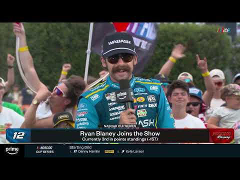 Ryan Blaney Dishes on Acting, Winning at Pocono and the Race at San Diego | NASCAR on Prime