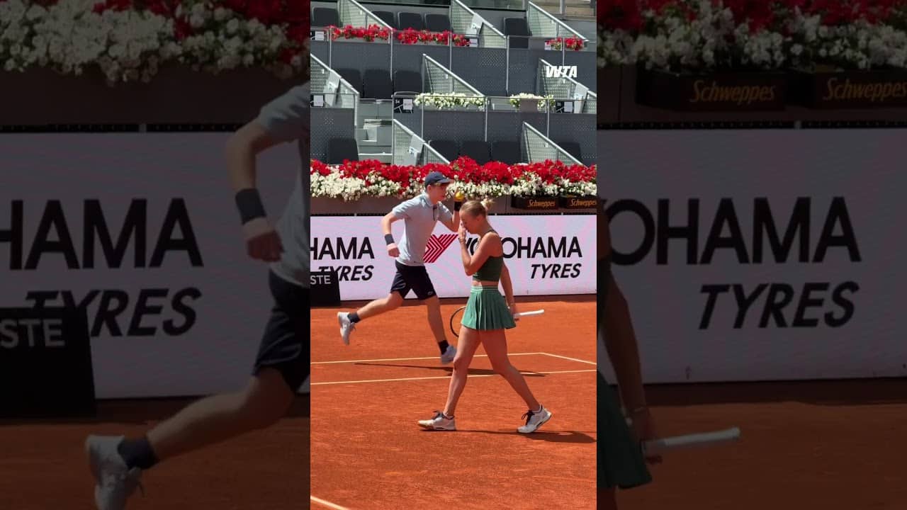 Anastasia Potapova reaches the semifinal stage at a WTA 1000 for the first time in her career! #wta