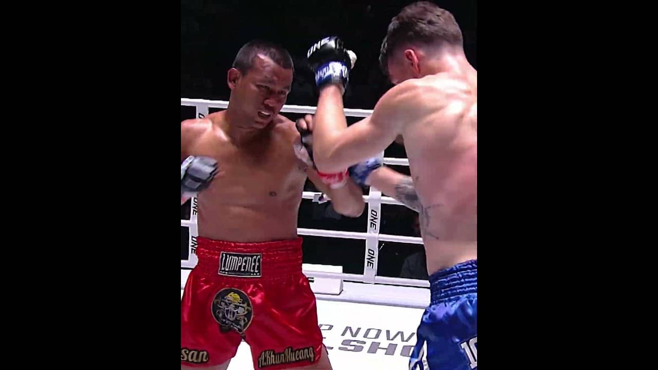 Seksan announced his arrival in STYLE against Tyson Harrison in 2023! 🤜💥🤛