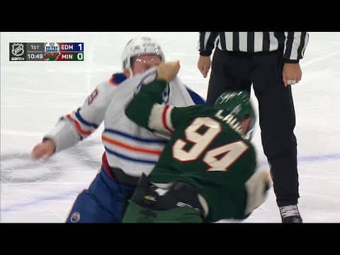 Ty Emberson and Jakub Lauko Drop The Gloves