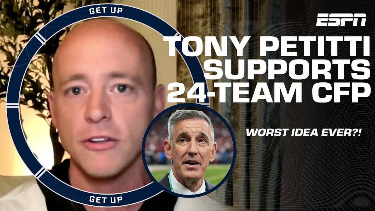 'One of the worst ideas I've heard!' 🗣️ - Josh Pate isn't on board with a 24-team CFP | Get Up