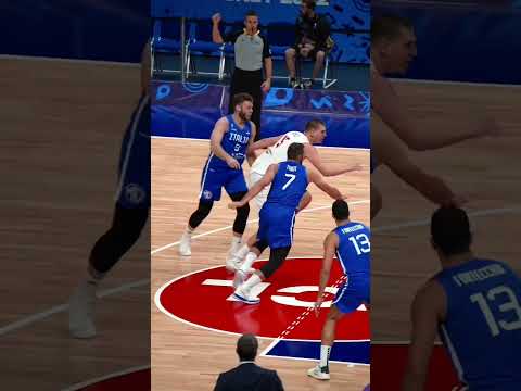 Would the shot clock get an assist? 😂 #EuroBasket