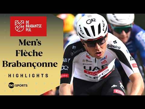 STUNNING VICTORY! 🤩 | 2026 Men's La Fleche Brabanconne Race Highlights | TNT Sports Cycling