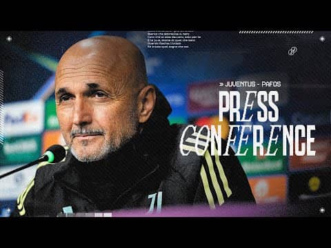 Spalletti’s PRESS CONFERENCE Ahead of Juventus-Pafos 🎙️