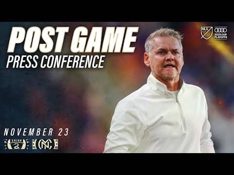 Press Conference | Bradley Carnell after the Union's playoff match against New York City FC