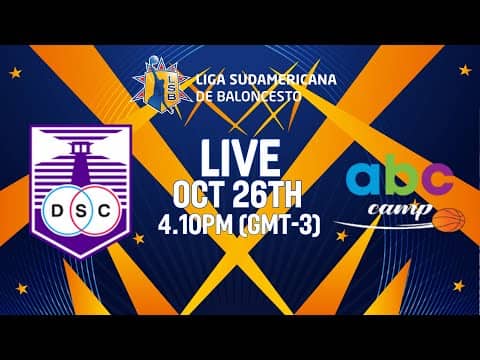 LIVE - Defensor v ABC Camp | Liga Sudamericana de Baloncesto FIBA 2025 | Group Phase