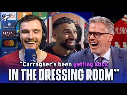 Andy Robertson reveals what Liverpool really think of Carragher's Salah comments! 👀 | UCL Today
