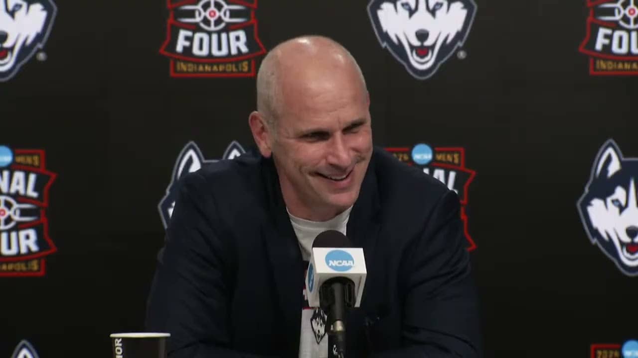UConn Postgame Press Conference (2026 Men's National Championship)