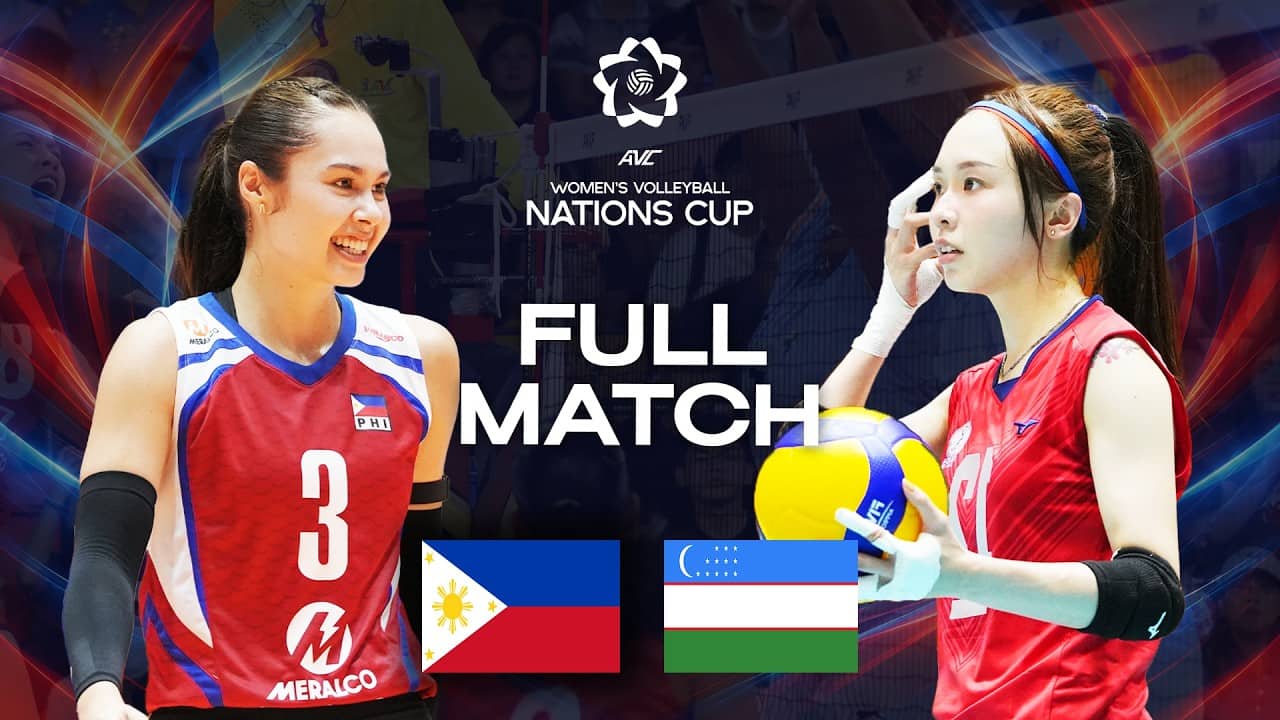 Philippines vs. Uzbekistan - Pool Play | AVC Women's Cup 2026